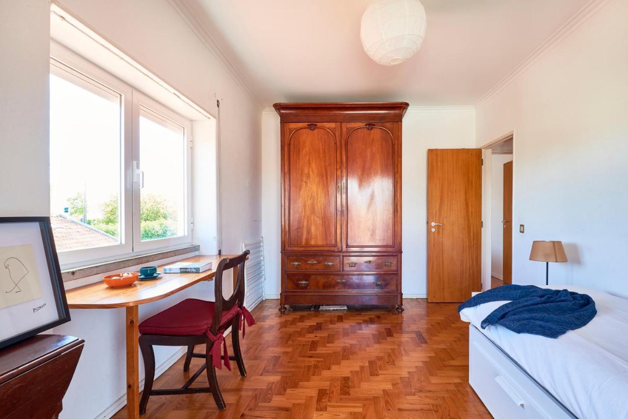 Bright Apartment With Garden In كاسكايس المظهر الخارجي الصورة